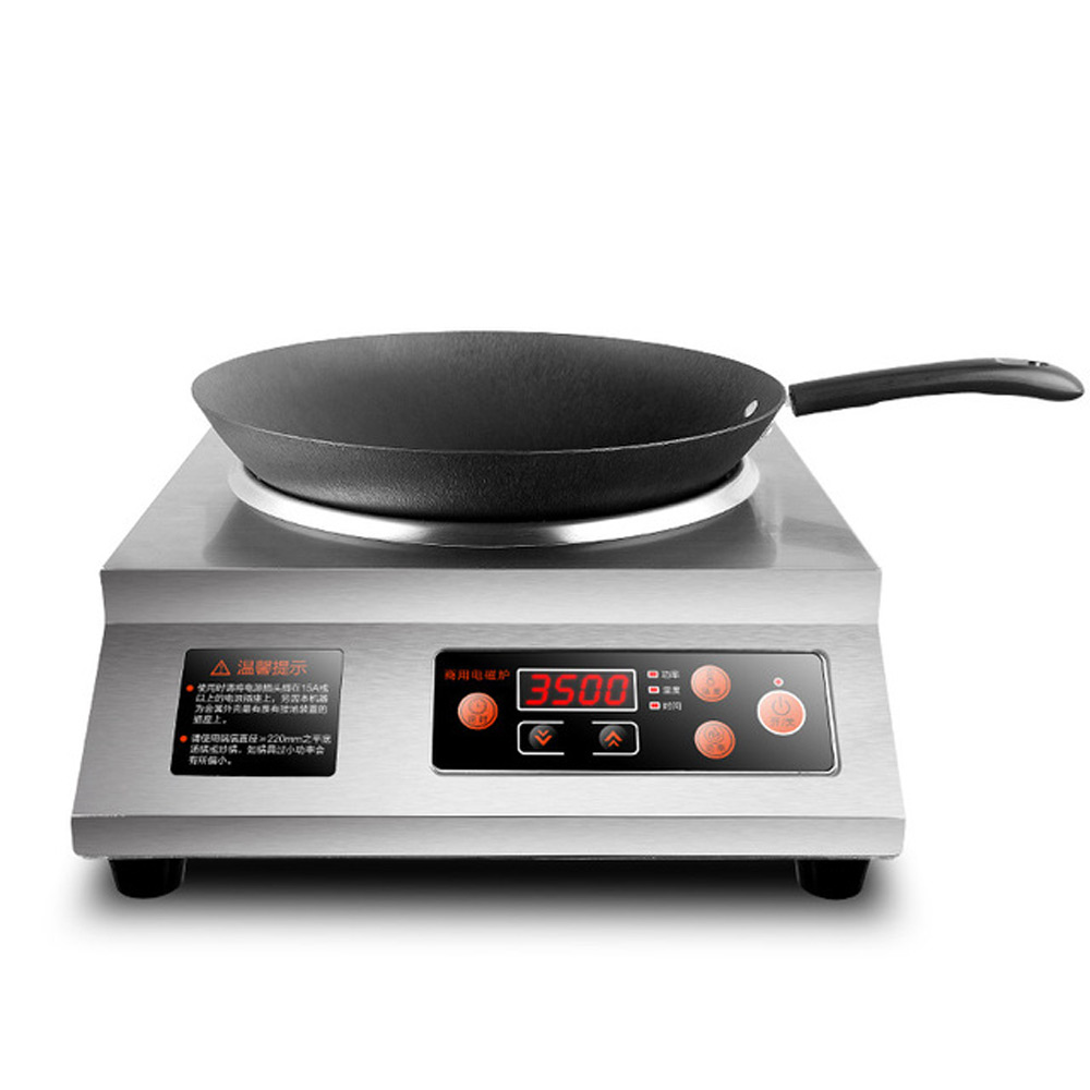 Commercial Induction Cooktop 3500W - موقد حثي كهرومغناطيسي جديد لعام 2025