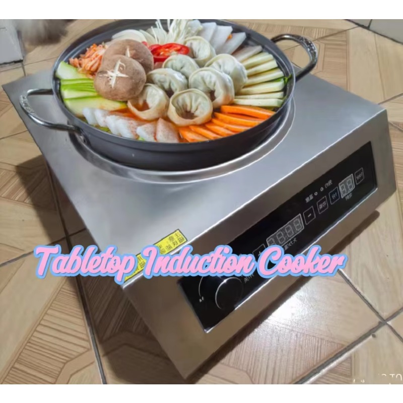 Wok Induction Cooktop Concave 3500W - مقلاة ووك SMK-in-100 احترافية مقعرة من