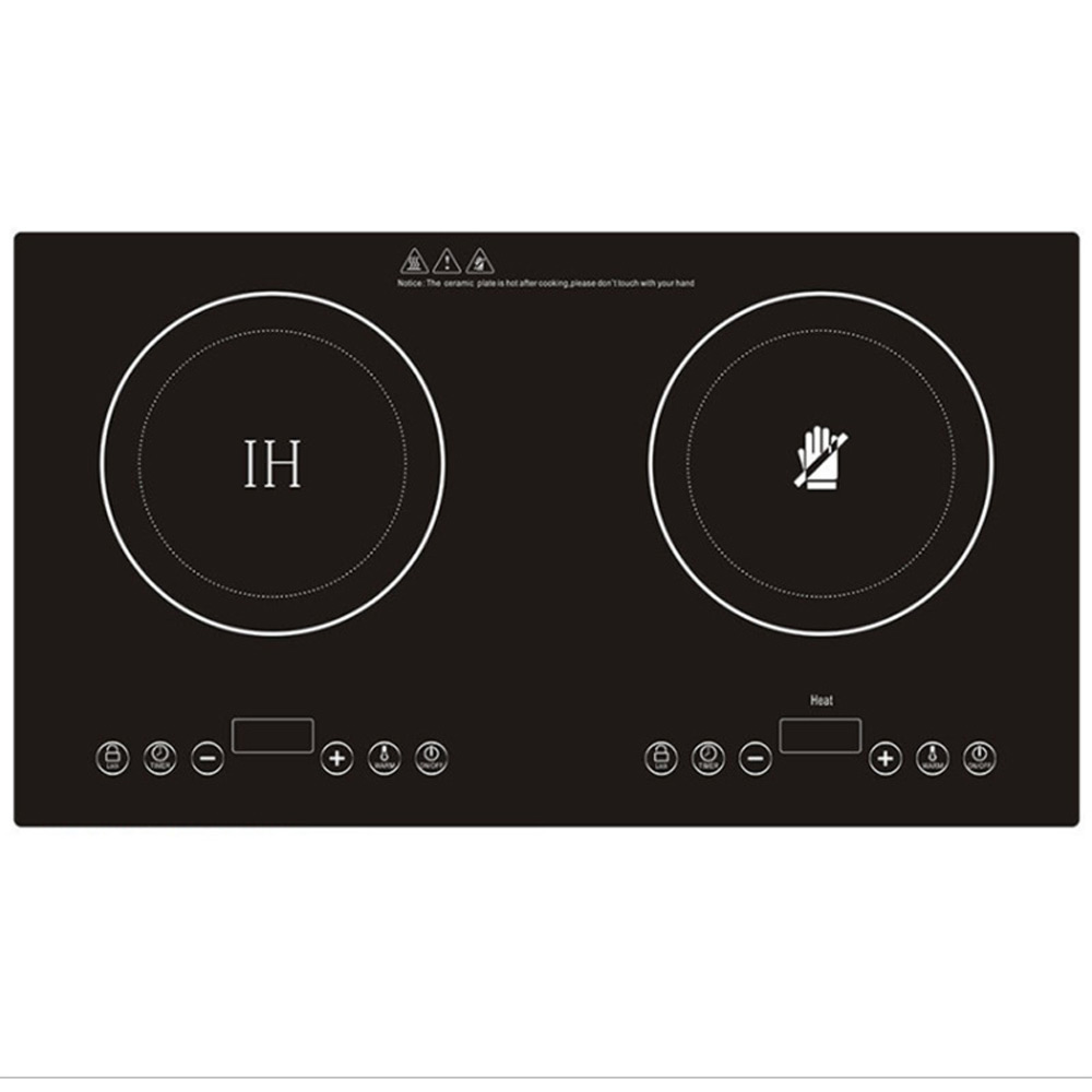 Double Induction Cooktop 220V - جزءا لا يتجزأ من طباخ التعريفي