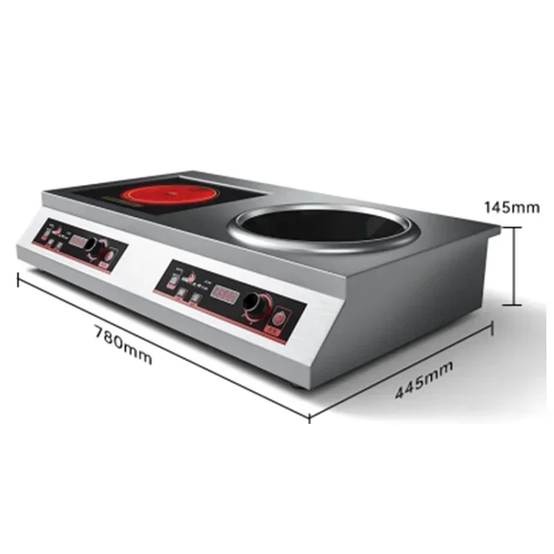 Double Induction Cooktop 220V - سطح المكتب الكهربائية المنزلية التعريفي طباخ