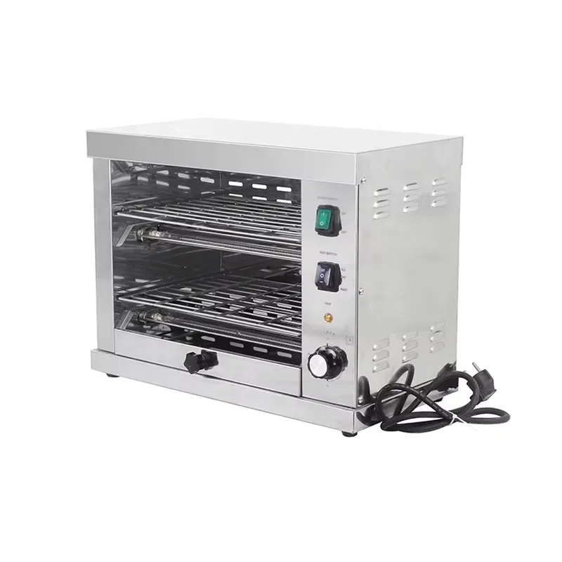 Commercial Salamander Broiler - فرن كوارتز كهربائي سلاماندر للمطابخ التجارية،