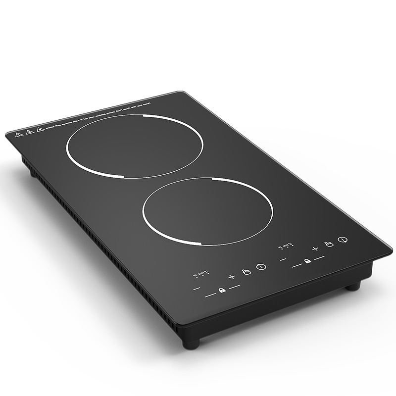 Double Induction Cooktop 220V - 110 فولت/220 فولت 2*1800 واط مزدوج