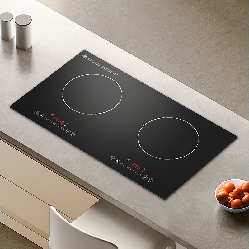 Double Induction Cooktop 220V - موقد حثي مزدوج 3500 وات موقد