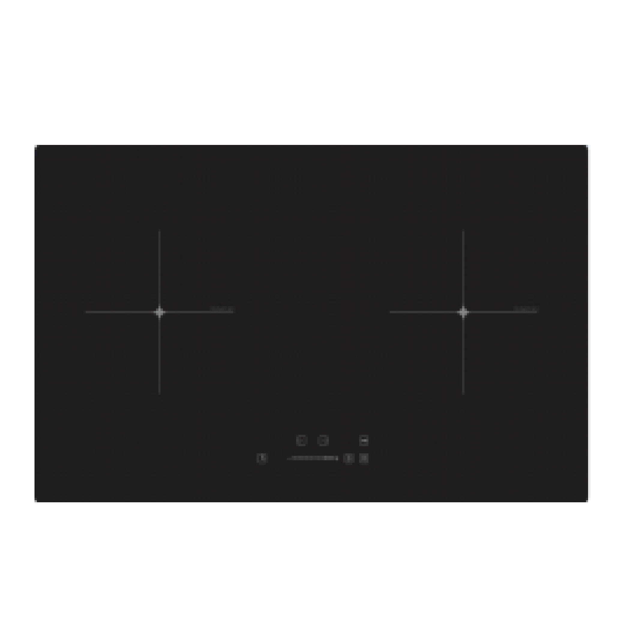 Double Induction Cooktop 220V - موقد كهربائي حثي برأسين بقوة 3000