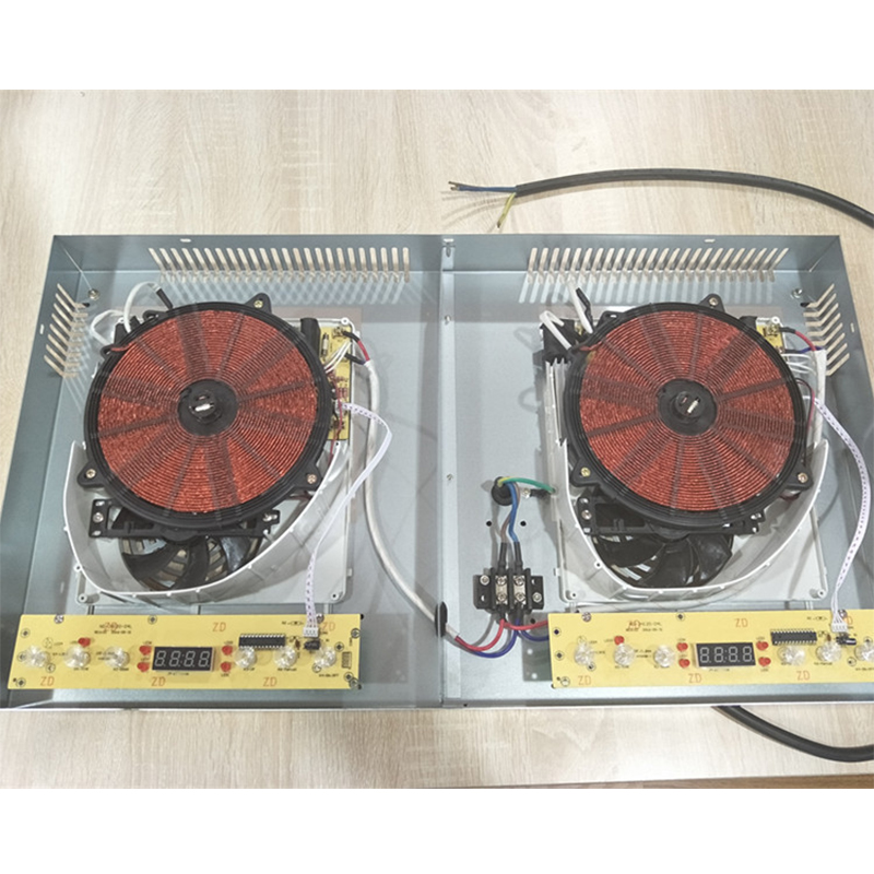 المطبخ 2 حلقات طباخ السيراميك  - مراجعة Double Induction Cooktop 220V وسعره