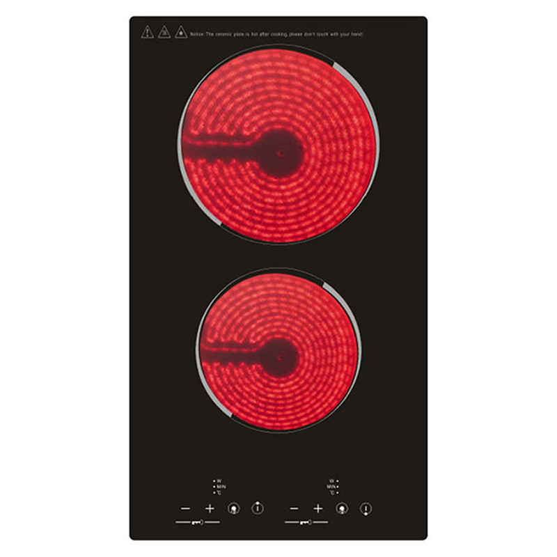 المطبخ 2 حلقات طباخ السيراميك  - مراجعة Double Induction Cooktop 220V وسعره