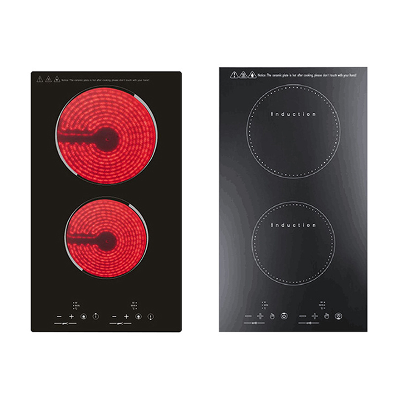 المطبخ 2 حلقات طباخ السيراميك  - مراجعة Double Induction Cooktop 220V وسعره