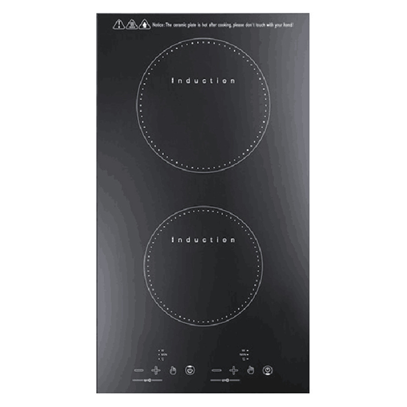 المطبخ 2 حلقات طباخ السيراميك  - مراجعة Double Induction Cooktop 220V وسعره