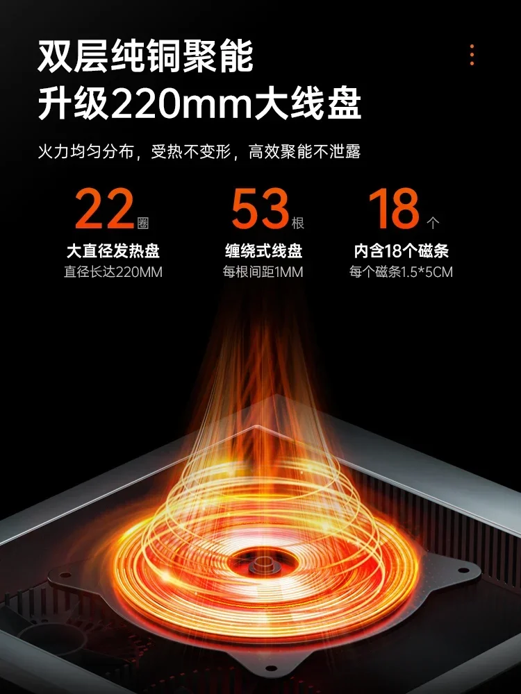 موقد حثي تجاري عالي الطاقة 350 - مراجعة Commercial Induction Cooktop 3500W وسعره
