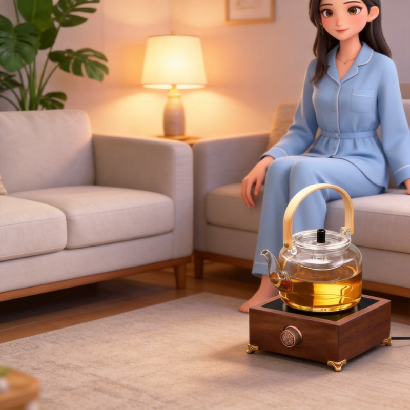 موقد شاي كهربائي صغير بقوة 100 - مراجعة Portable Induction Burner 2000W وسعره