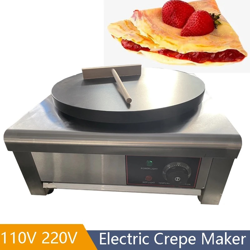 التدفئة الكهربائية التجارية 40 - مراجعة Crepe Maker Machine Electric 40Cm وسعره