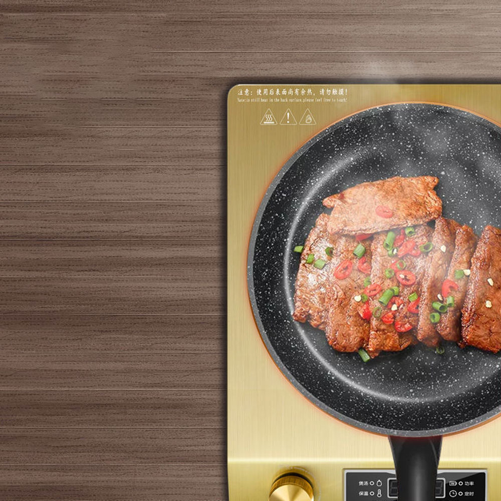 طباخ التعريفي المقعر المنزلي ب - مراجعة Commercial Induction Cooktop 3500W وسعره