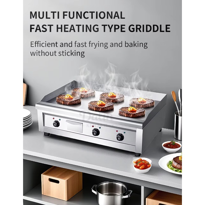 موقد حثي كهربائي تجاري بقوة 35 - مراجعة Commercial Induction Cooktop 3500W وسعره