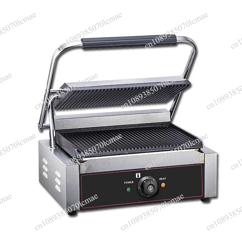 شواية بانيني كهربائية تجارية ب - مراجعة Commercial Panini Press Sandwich Grill وسعره