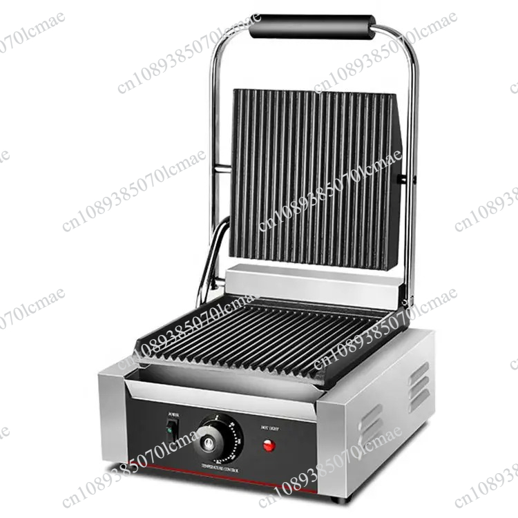 شواية بانيني كهربائية تجارية ب - مراجعة Commercial Panini Press Sandwich Grill وسعره