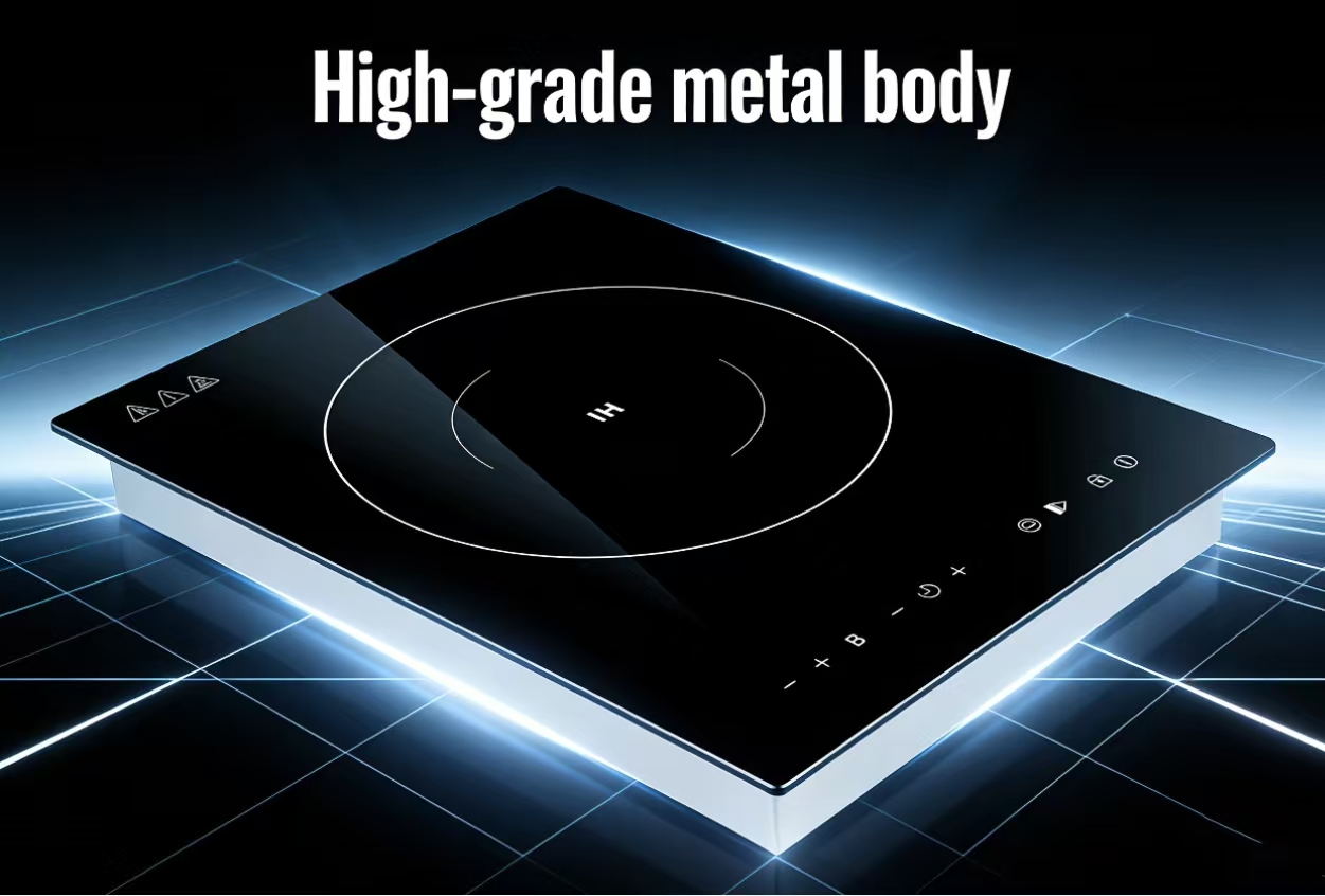 موقد كهربائي محمول نحيف للاستخ - مراجعة Portable Induction Burner 2000W وسعره