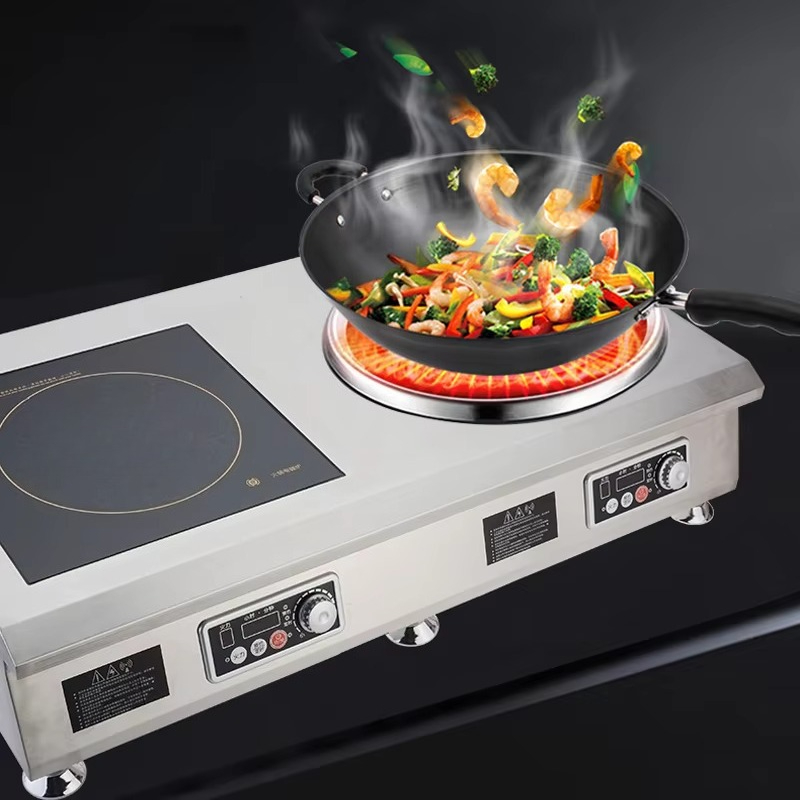 موقد كهربائي تجاري بقوة 3500 و - مراجعة Commercial Induction Cooktop 3500W وسعره