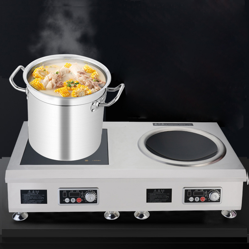موقد كهربائي تجاري بقوة 3500 و - مراجعة Commercial Induction Cooktop 3500W وسعره