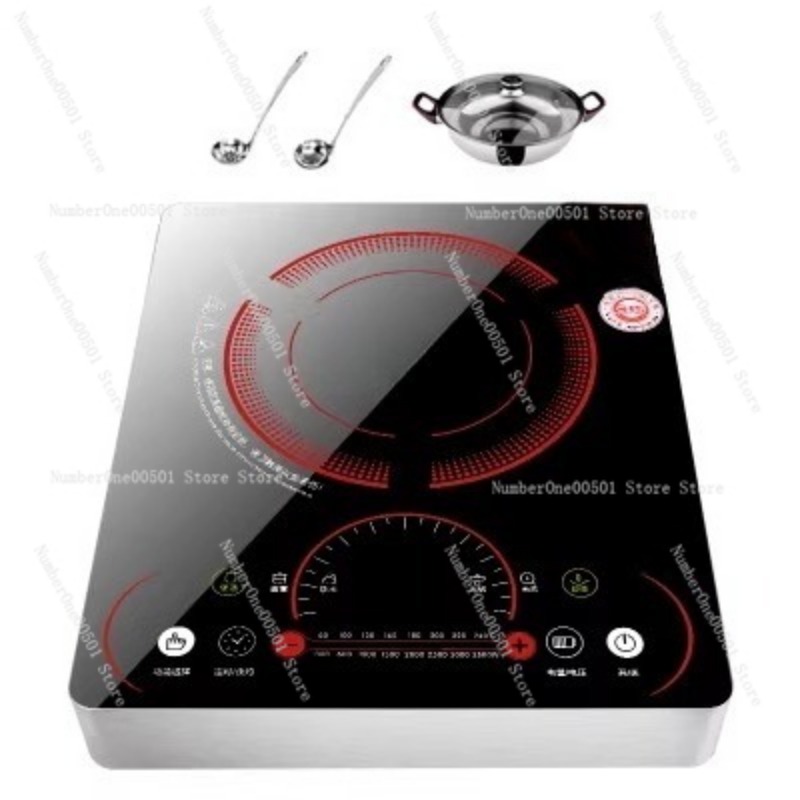 YS-3505-1 موقد حثي تجاري بقوة  - مراجعة Commercial Induction Cooktop 3500W وسعره