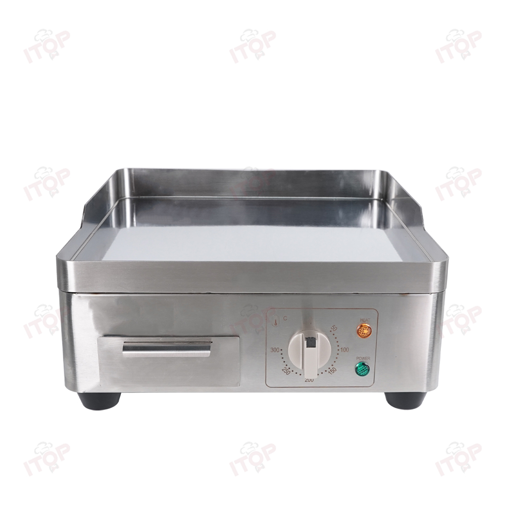 شواية كهربائية مسطحة من الفولا - مراجعة Commercial Electric Griddle Flat Top وسعره