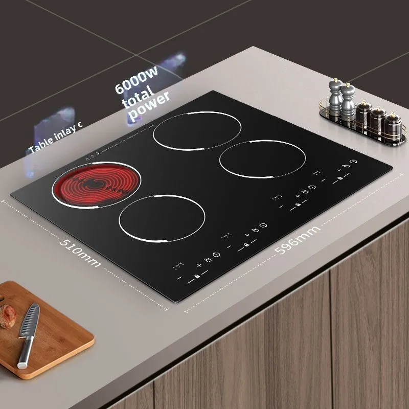 موقد كهربائي متعدد الوظائف برأ - مراجعة Double Induction Cooktop 220V وسعره