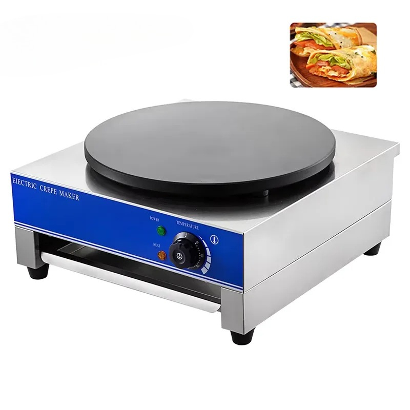 ماكينة صنع الكريب الكهربائية ا - مراجعة Crepe Maker Machine Electric 40Cm وسعره