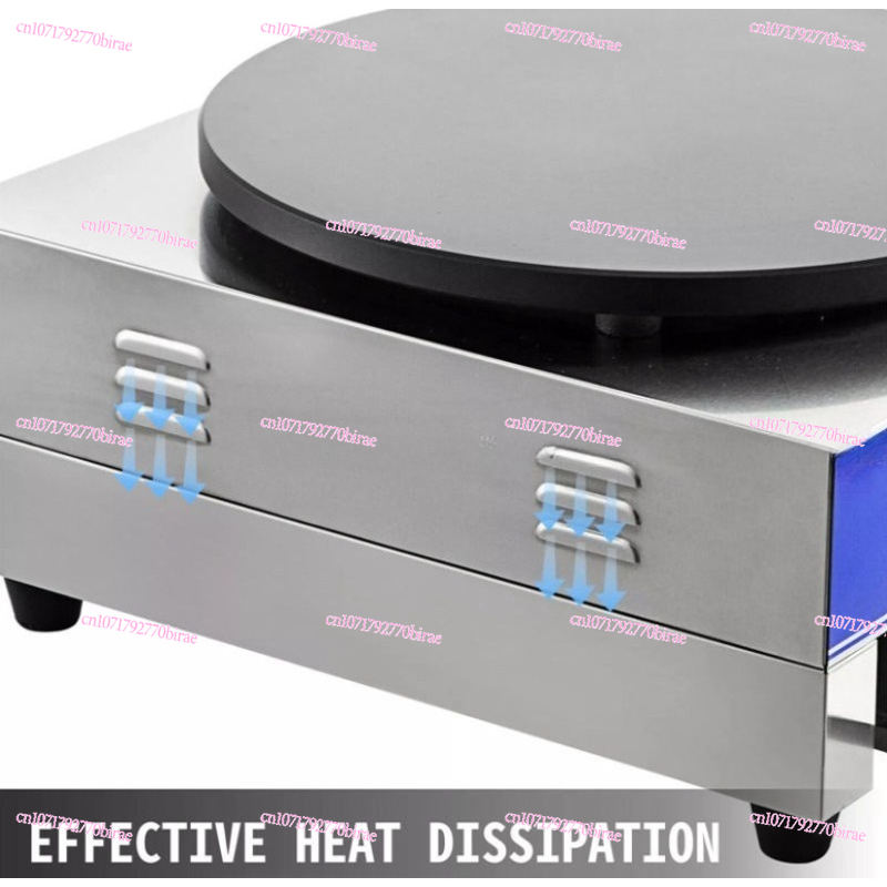 التدفئة الكهربائية التجارية 40 - مراجعة Crepe Maker Machine Electric 40Cm وسعره