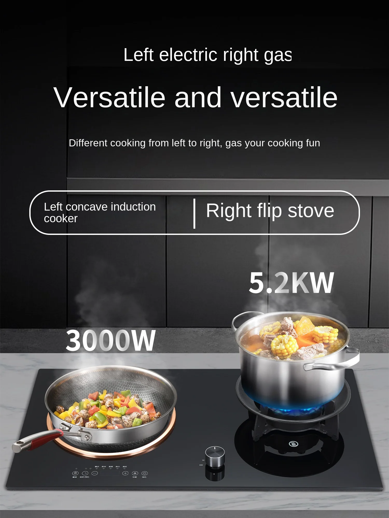 موقد طهي مزدوج الغرض يعمل بالغ - مراجعة Double Induction Cooktop 220V وسعره