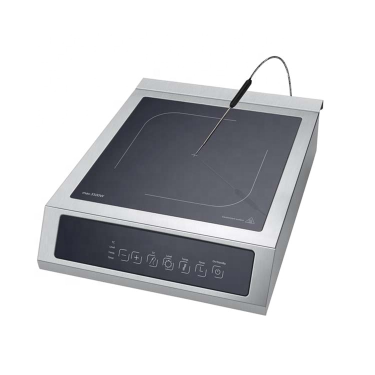 موقد حثي تجاري للتحكم الحراري  - مراجعة Commercial Induction Cooktop 3500W وسعره