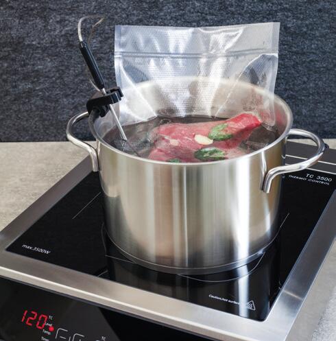 موقد حثي تجاري للتحكم الحراري  - مراجعة Commercial Induction Cooktop 3500W وسعره