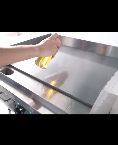 شواية تيبانياكي كهربائية تجاري - مراجعة Commercial Electric Griddle Flat Top وسعره