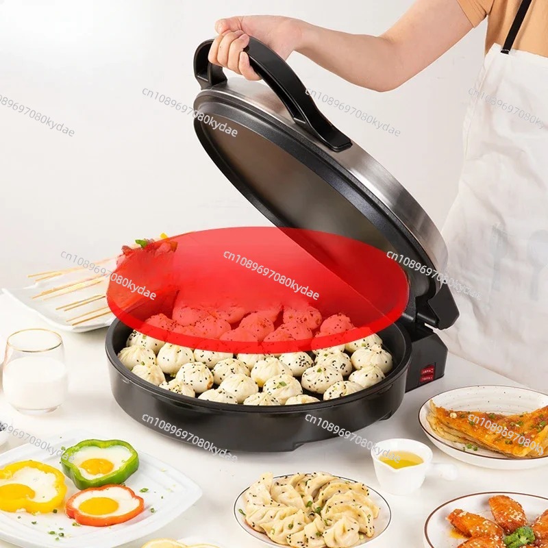 مقلاة كهربائية 220 فولت 40 سم  - مراجعة Crepe Maker Machine Electric 40Cm وسعره