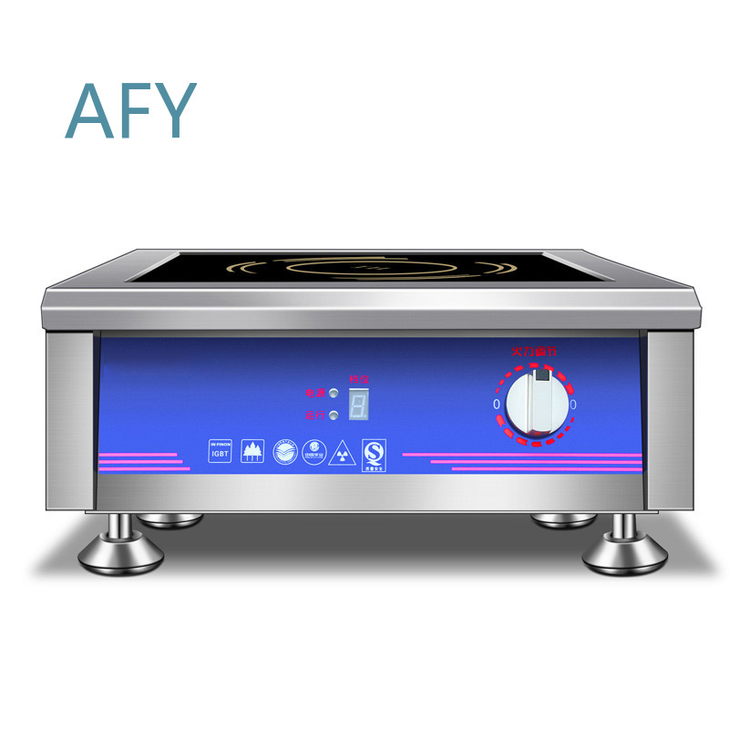 موقد حثي 3500 واط 5000 واط للم - مراجعة Commercial Induction Cooktop 3500W وسعره
