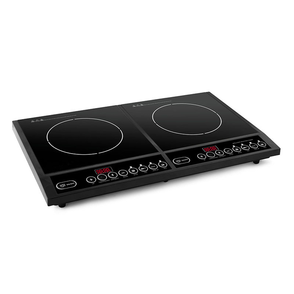 جزءا لا يتجزأ من طباخ التعريفي - مراجعة Double Induction Cooktop 220V وسعره