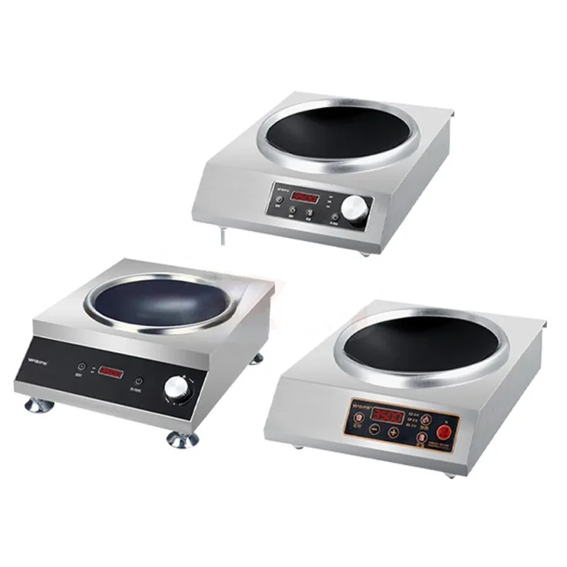 مصنع توريد 3500 واط موقد واحد  - مراجعة Commercial Induction Cooktop 3500W وسعره