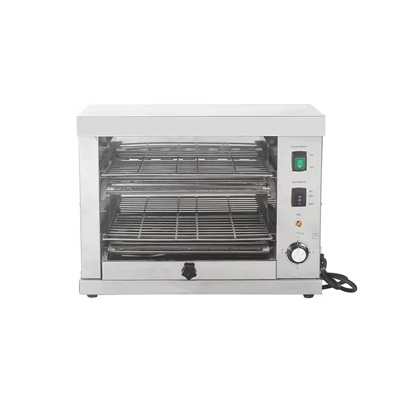 فرن كوارتز كهربائي سلاماندر لل - مراجعة Commercial Salamander Broiler وسعره
