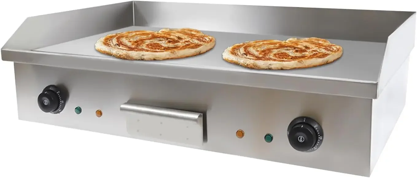 شواية كهربائية تجارية 29 بوصة، - مراجعة Commercial Electric Griddle Flat Top وسعره