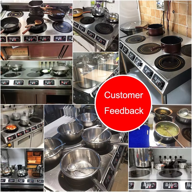 الجملة 2200 واط عالية الطاقة 2 - مراجعة Double Induction Cooktop 220V وسعره