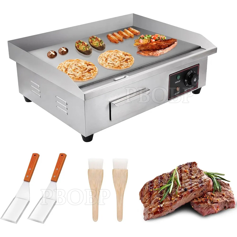 شوايات كهربائية وشوايات غاز تج - مراجعة Commercial Electric Griddle Flat Top وسعره