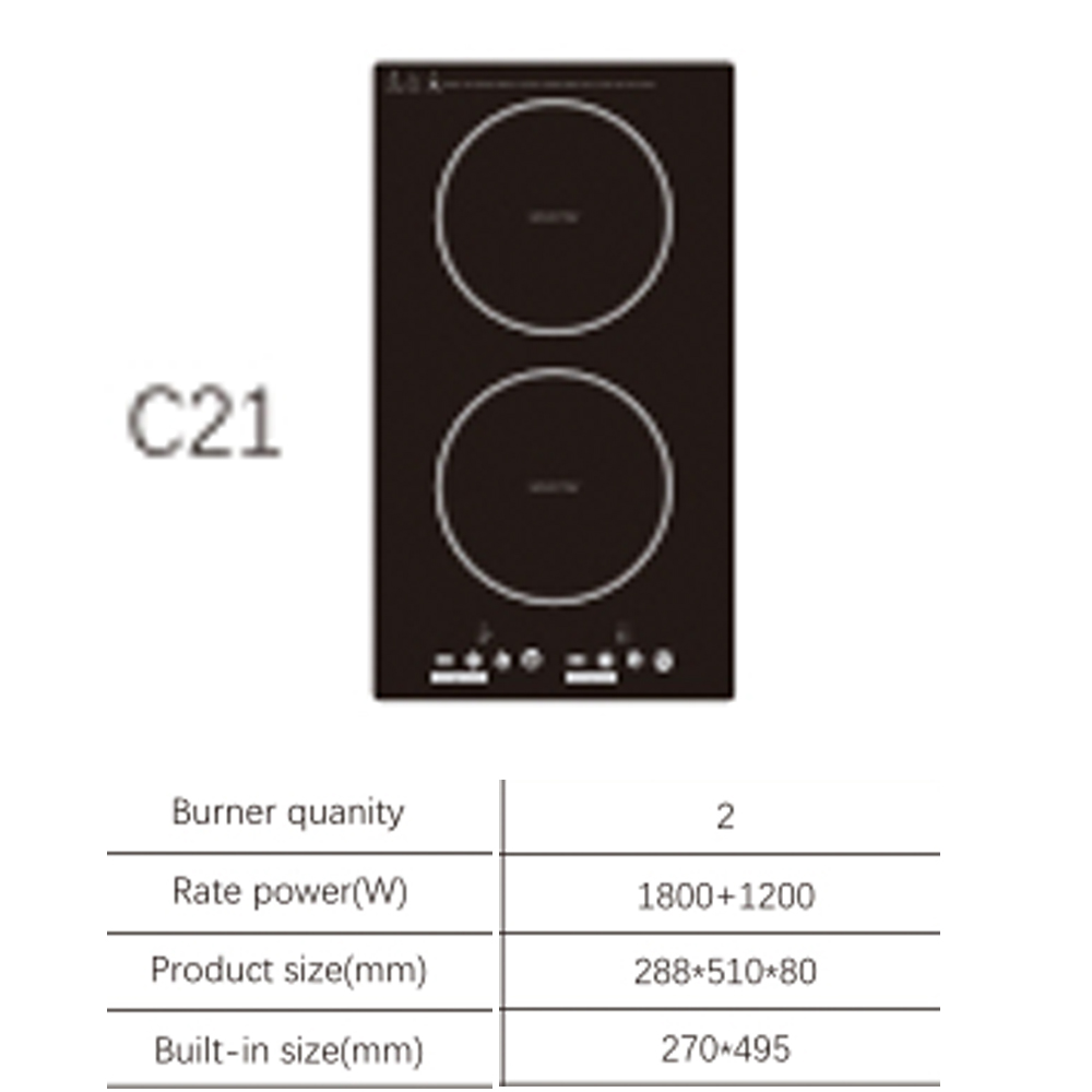موقد كهربائي مزدوج التسخين من  - مراجعة Double Induction Cooktop 220V وسعره
