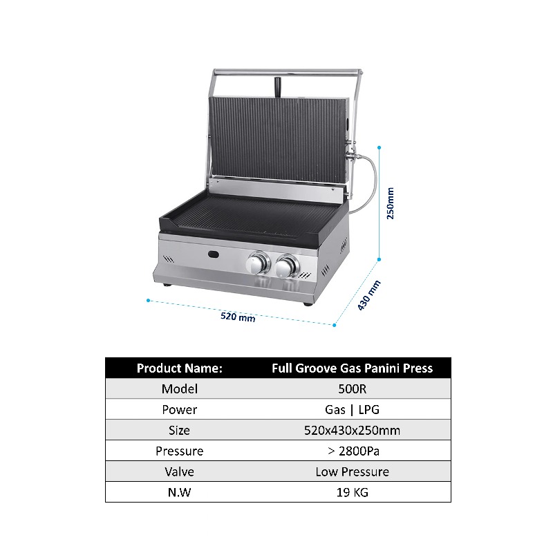 ماكينة صنع الساندويتشات والبان - مراجعة Commercial Panini Press Sandwich Grill وسعره