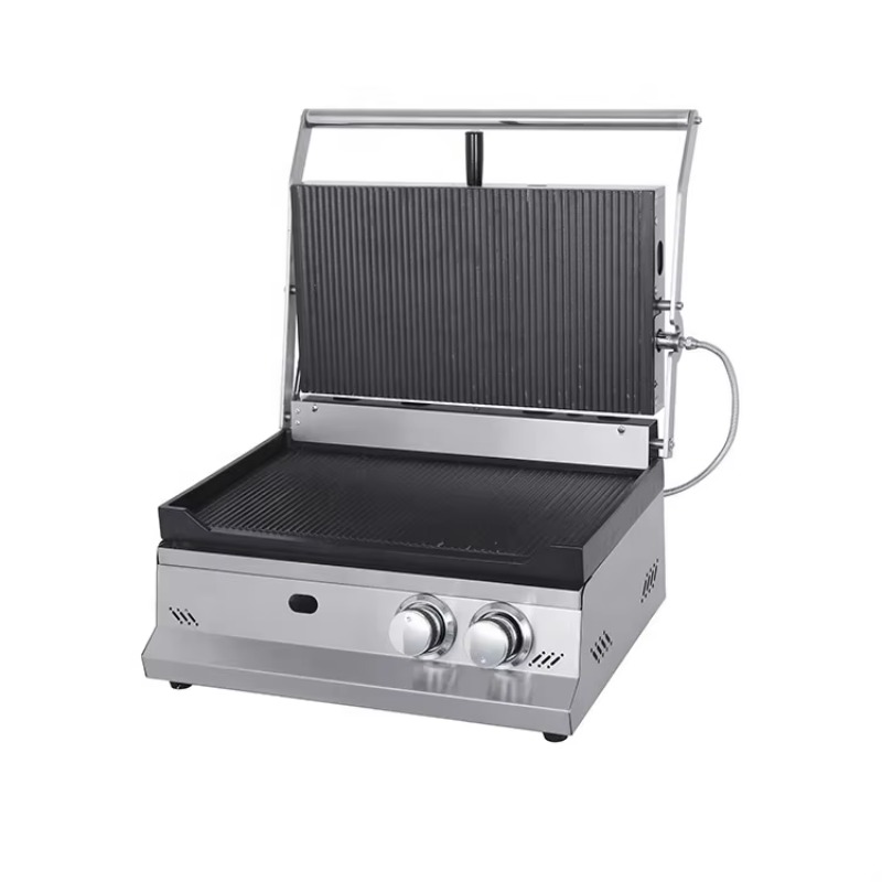 ماكينة صنع الساندويتشات والبان - مراجعة Commercial Panini Press Sandwich Grill وسعره