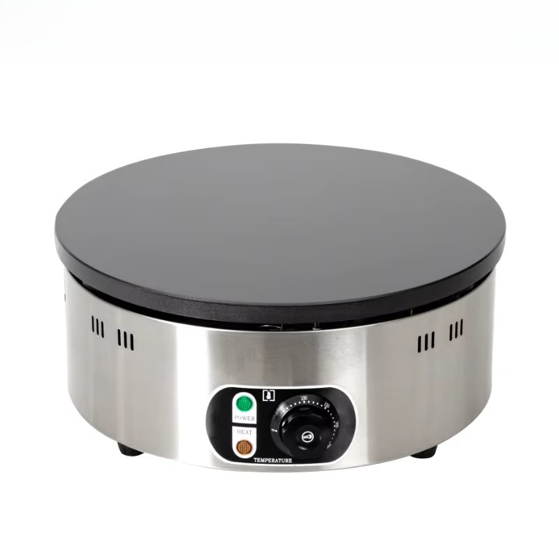 آلة صنع الفطائر الكهربائية الت - مراجعة Crepe Maker Machine Electric 40Cm وسعره