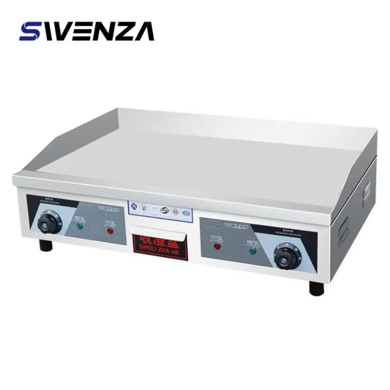 شواية كهربائية تجارية مسطحة مع - مراجعة Commercial Electric Griddle Flat Top وسعره