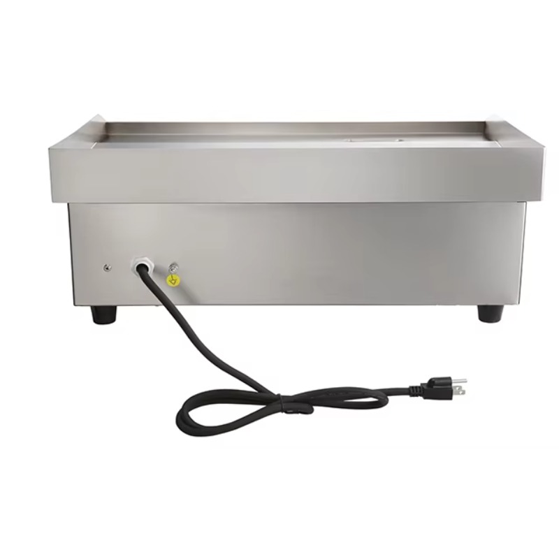 شواية كهربائية تجارية مسطحة مع - مراجعة Commercial Electric Griddle Flat Top وسعره
