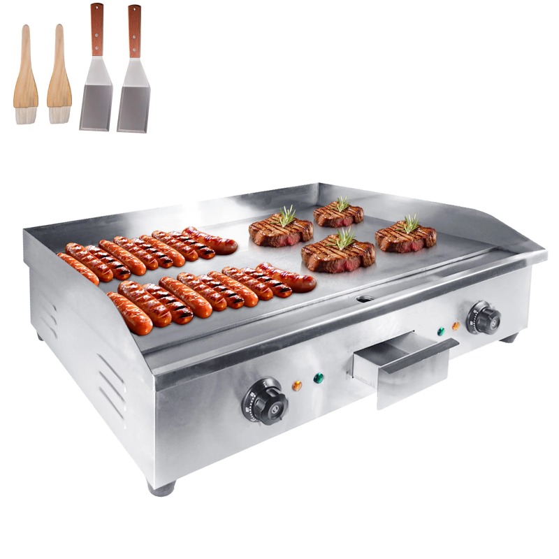 منتج جديد، شواية كهربائية تجار - مراجعة Commercial Electric Griddle Flat Top وسعره