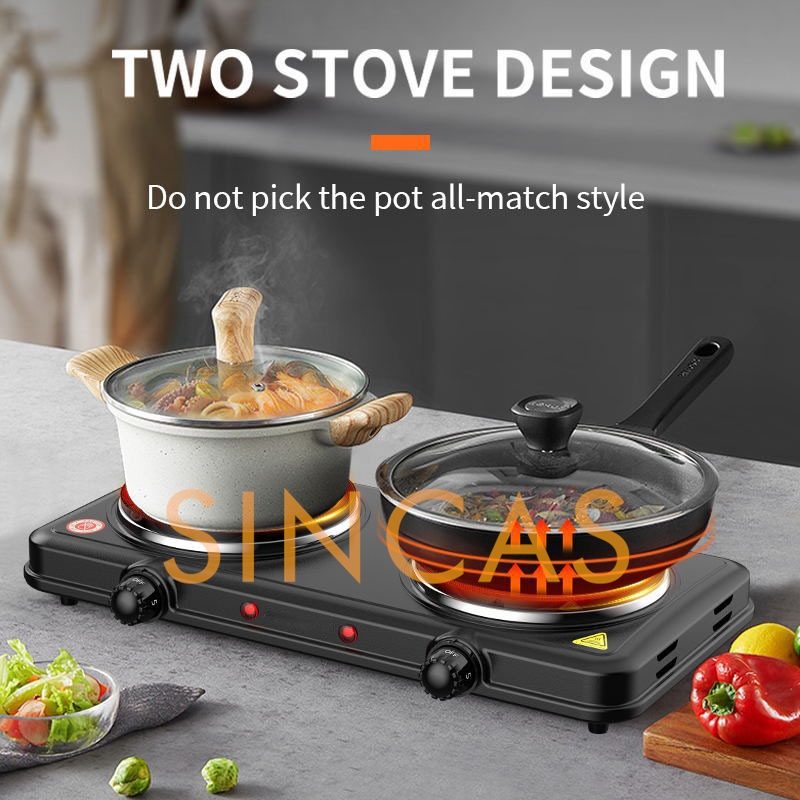2 الموقد طباخ التعريفي الكهربا - مراجعة Portable Induction Burner 2000W وسعره