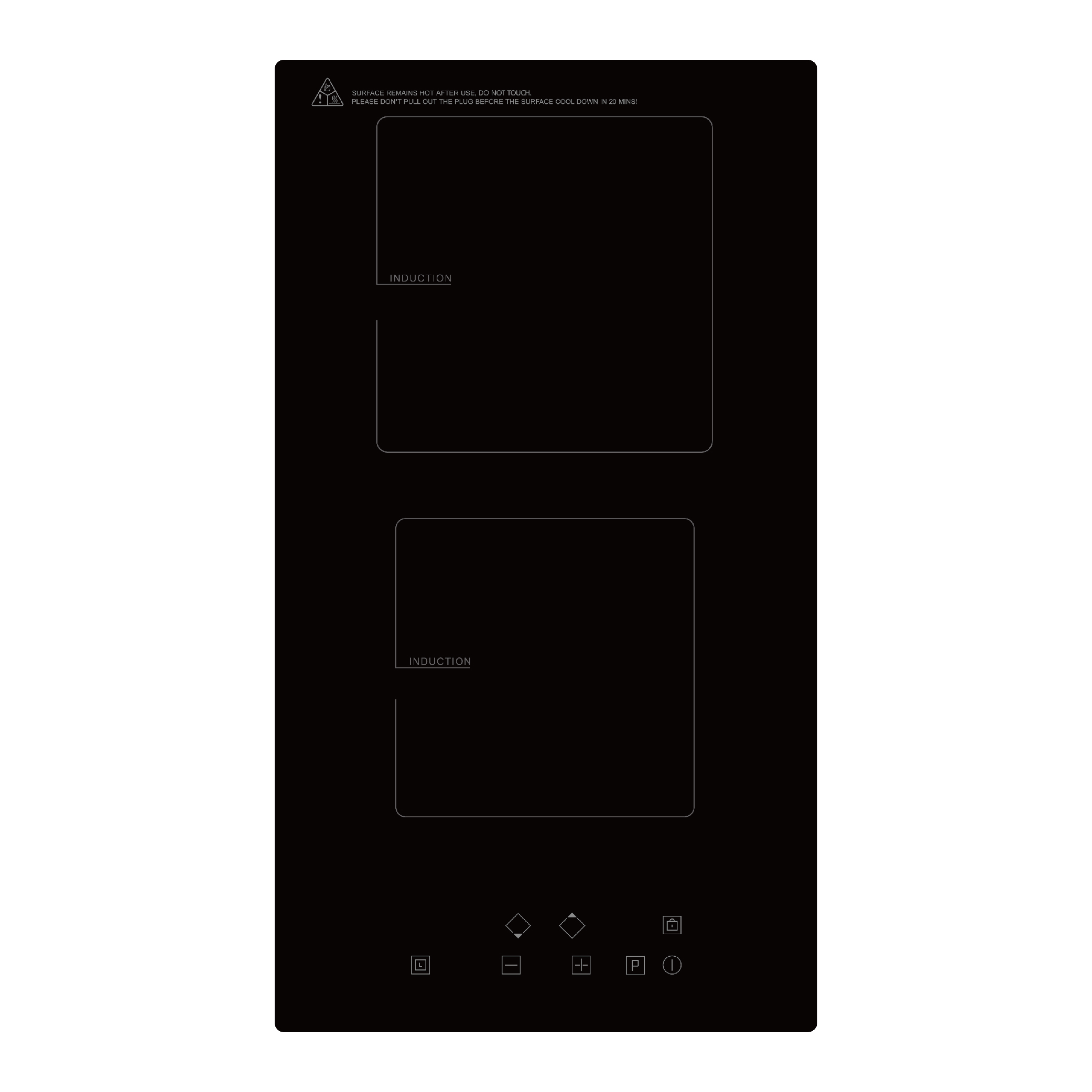 موقد كهربائي حثي برأسين بقوة 3 - مراجعة Double Induction Cooktop 220V وسعره