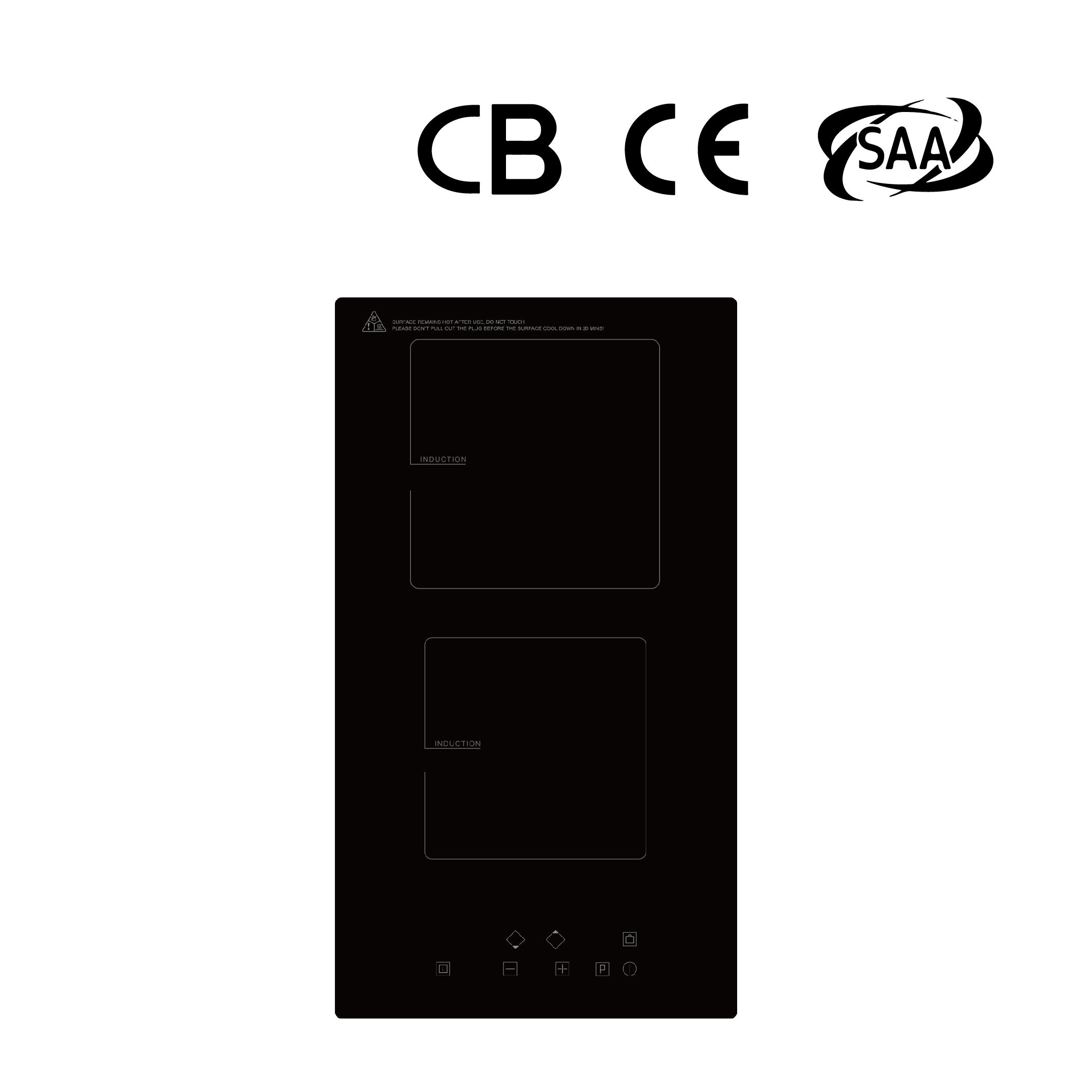 موقد كهربائي حثي برأسين بقوة 3 - مراجعة Double Induction Cooktop 220V وسعره