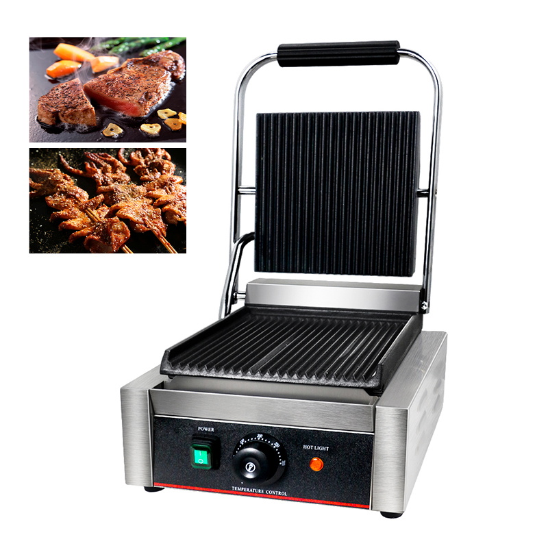 شواية بانيني للساندويتش التجار - مراجعة Commercial Panini Press Sandwich Grill وسعره